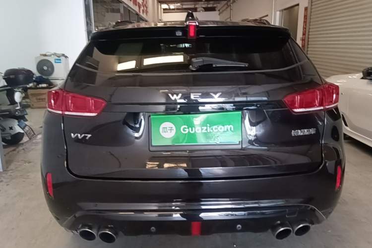 Used Wey VV7 2017 2.0T Flagship Model Rear