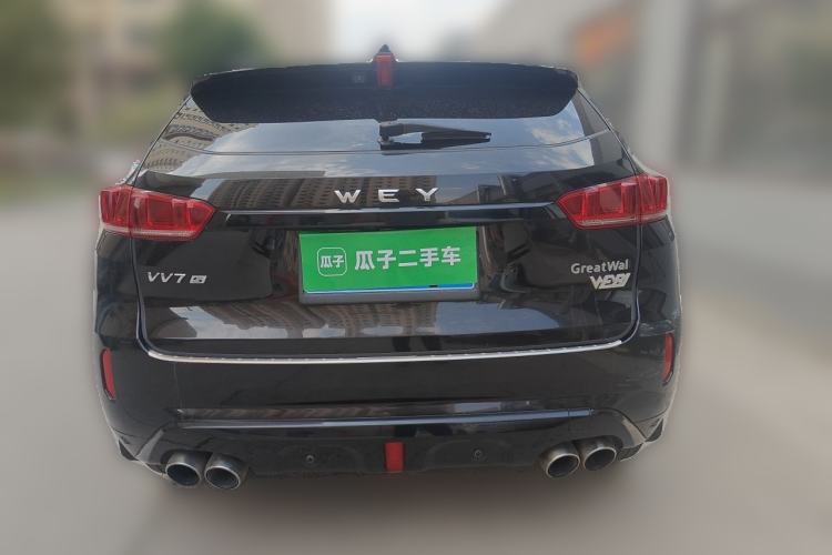 Used Wey VV7 2017 2.0T Flagship Model Rear