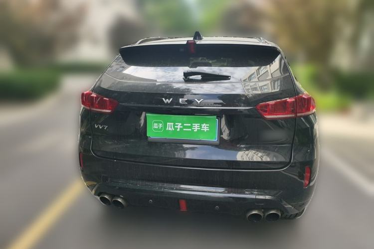 Used Wey VV7 2017 2.0T Flagship Model Rear