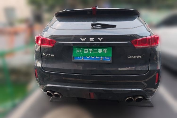 Used Wey VV7 2017 2.0T Flagship Model Rear