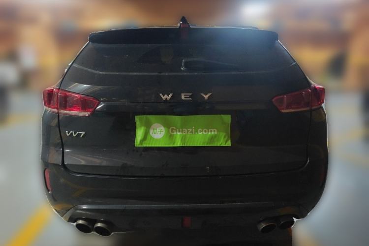 Used Wey VV7 2017 2.0T Flagship Model Rear