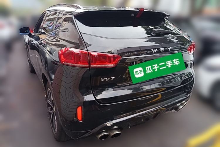 Used Wey VV7 2017 2.0T Ultra-Luxury Version Rear Left 45 Deg