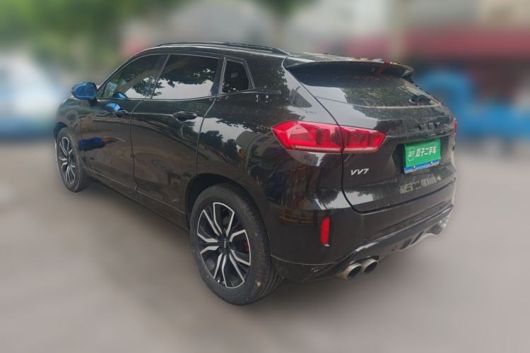 Used Wey VV7 2017 2.0T Flagship Model Rear Left 45 Deg