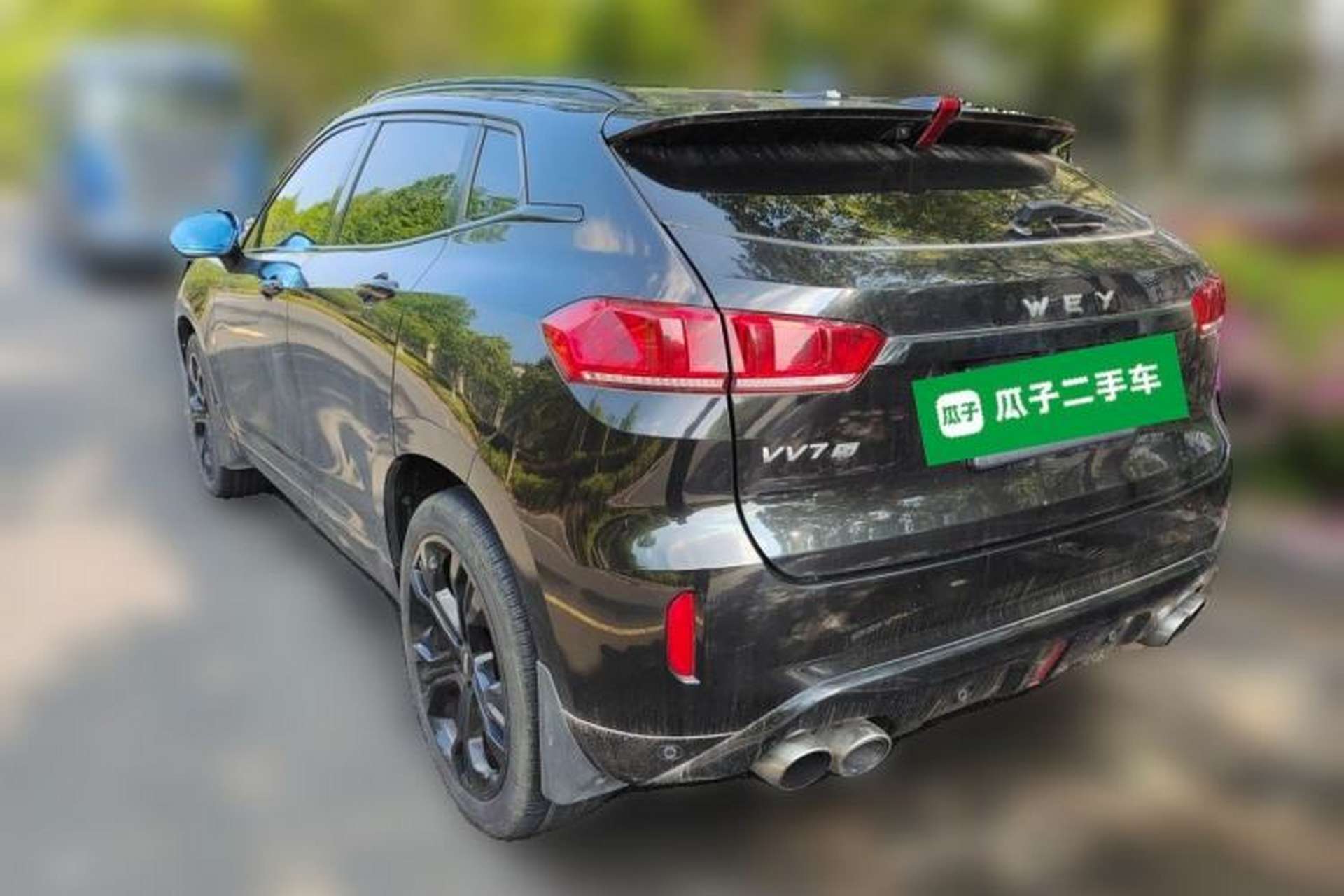 Used Wey VV7 2017 2.0T Flagship Model Rear Left 45 Deg