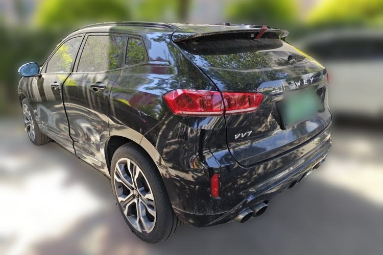 Used Wey VV7 2017 2.0T Ultra-Luxury Version Rear Left 45 Deg