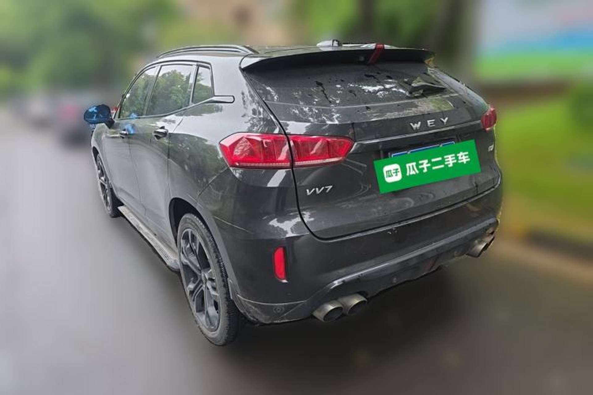 Used Wey VV7 2017 2.0T Flagship Model Rear Left 45 Deg