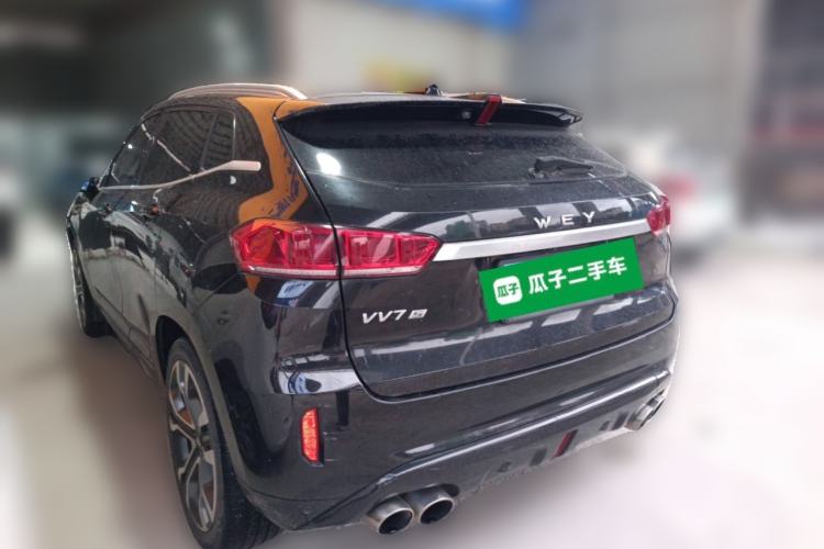 Used Wey VV7 2017 2.0T Flagship Model Rear Left 45 Deg