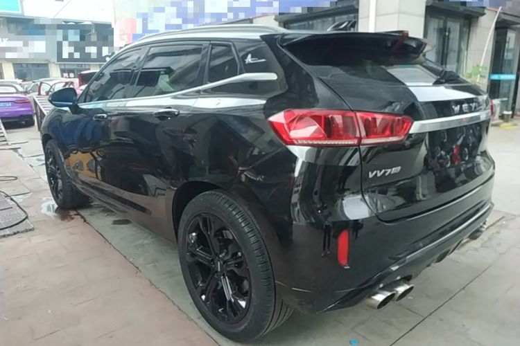 Used Wey VV7 2017 2.0T Flagship Model Rear Left 45 Deg