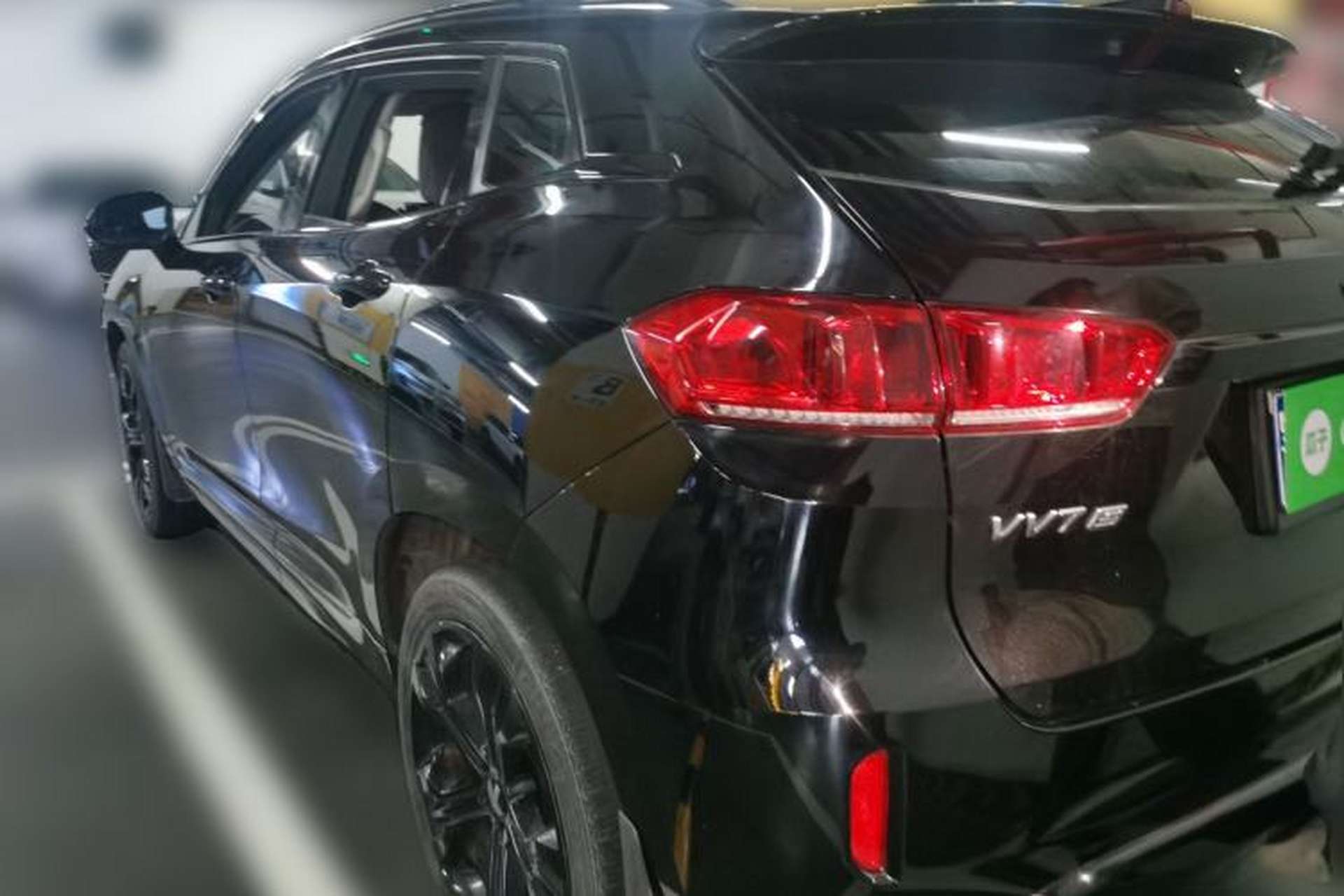 Used Wey VV7 2017 2.0T Flagship Model Rear Left 45 Deg