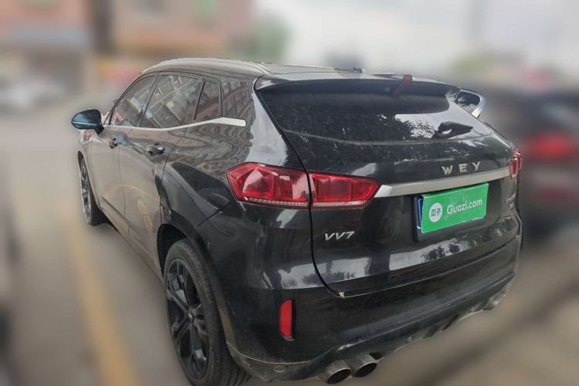 Used Wey VV7 2017 2.0T Flagship Model Rear Left 45 Deg