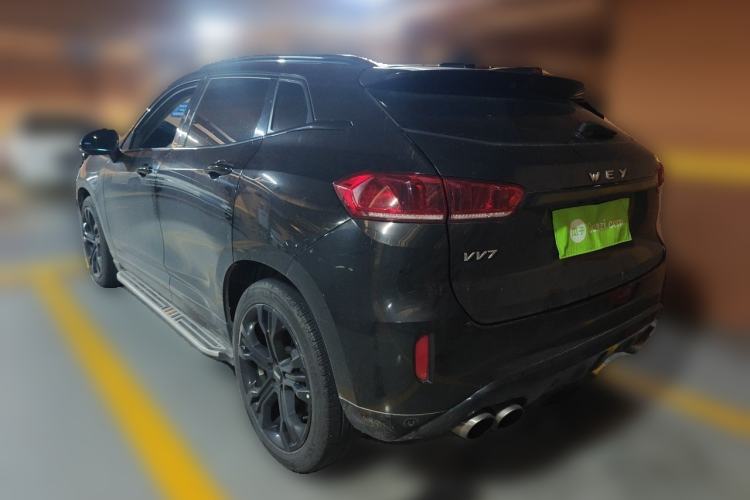 Used Wey VV7 2017 2.0T Flagship Model Rear Left 45 Deg