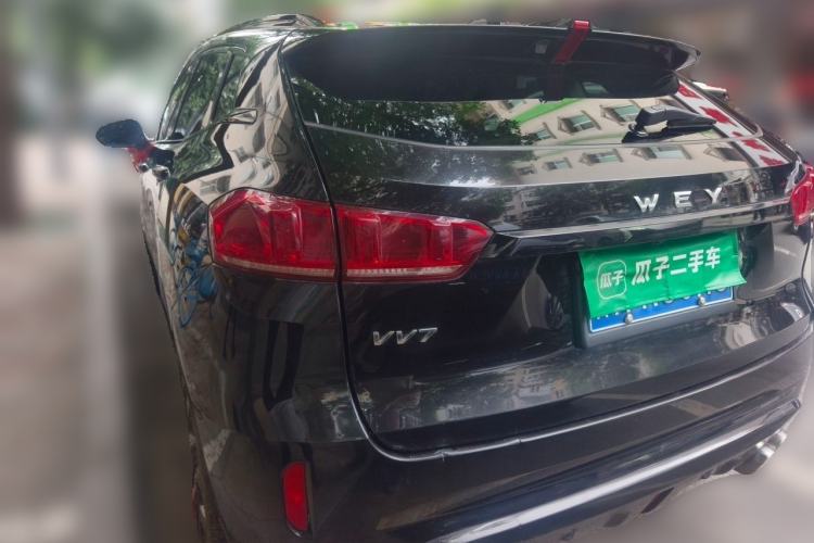 Used Wey VV7 2017 2.0T Flagship Model Rear Left 45 Deg