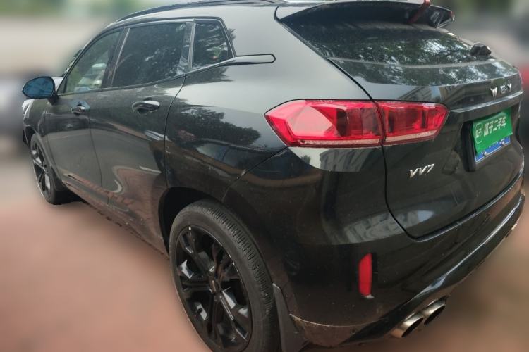Used Wey VV7 2017 2.0T Flagship Model Rear Left 45 Deg