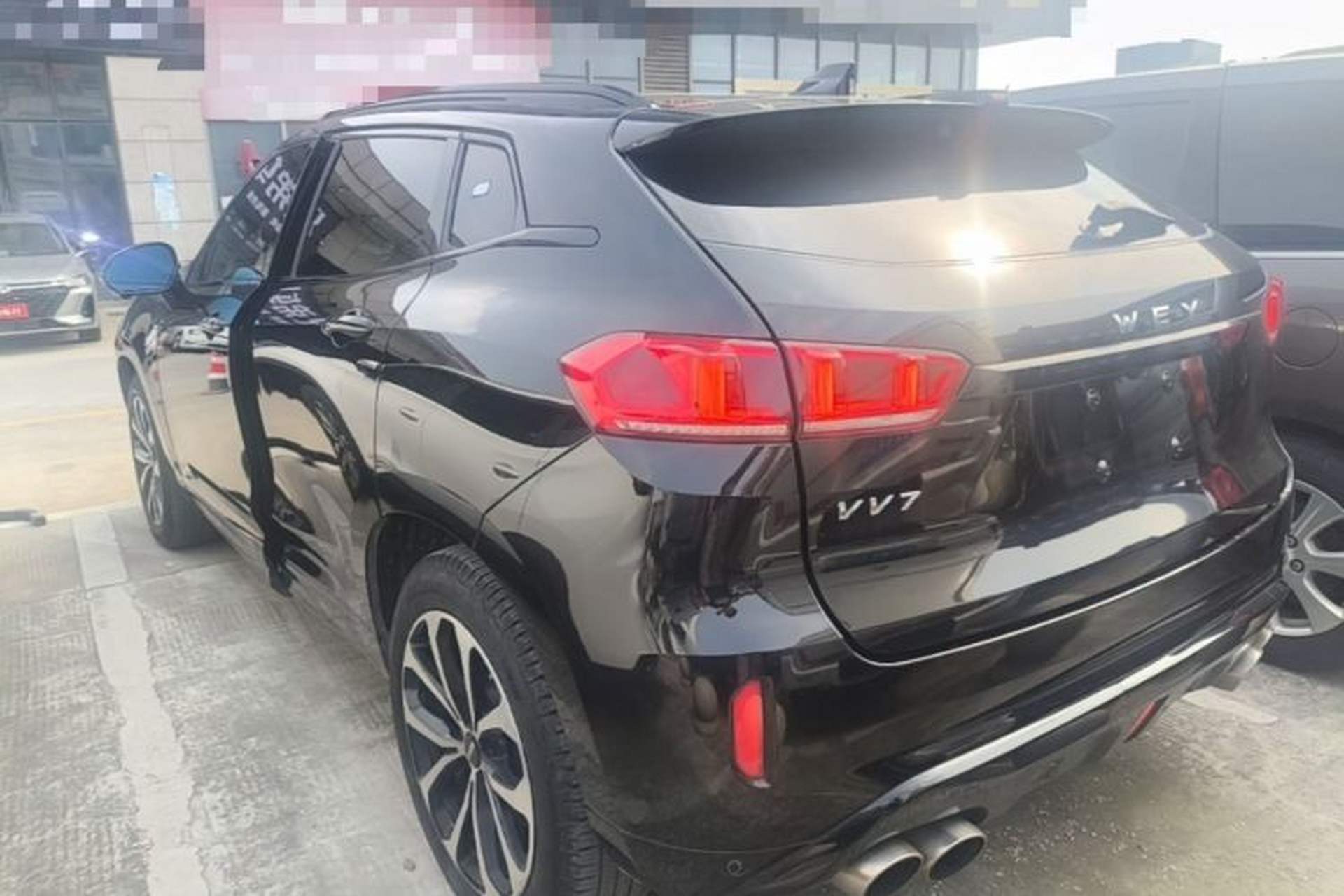 Used Wey VV7 2017 2.0T Ultra-Luxury Version Rear Left 45 Deg