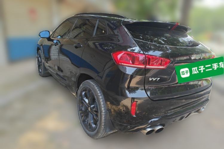 Used Wey VV7 2017 2.0T Flagship Model Rear Left 45 Deg