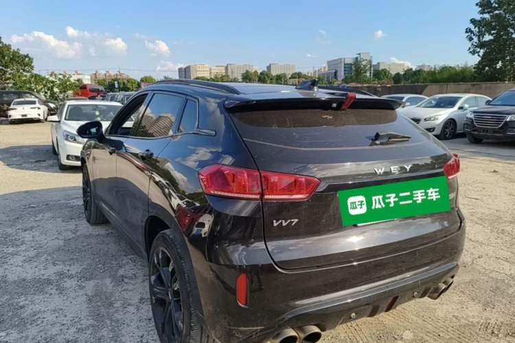 Used Wey VV7 2017 2.0T Flagship Model Rear Left 45 Deg