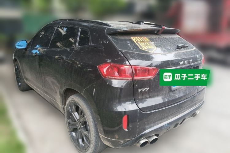 Used Wey VV7 2017 2.0T Flagship Model Rear Left 45 Deg