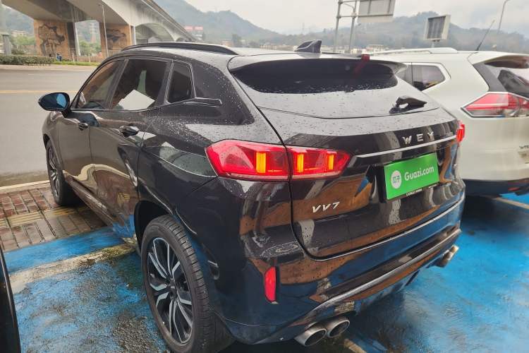 Used Wey VV7 2017 2.0T Ultra-Luxury Version Rear Left 45 Deg