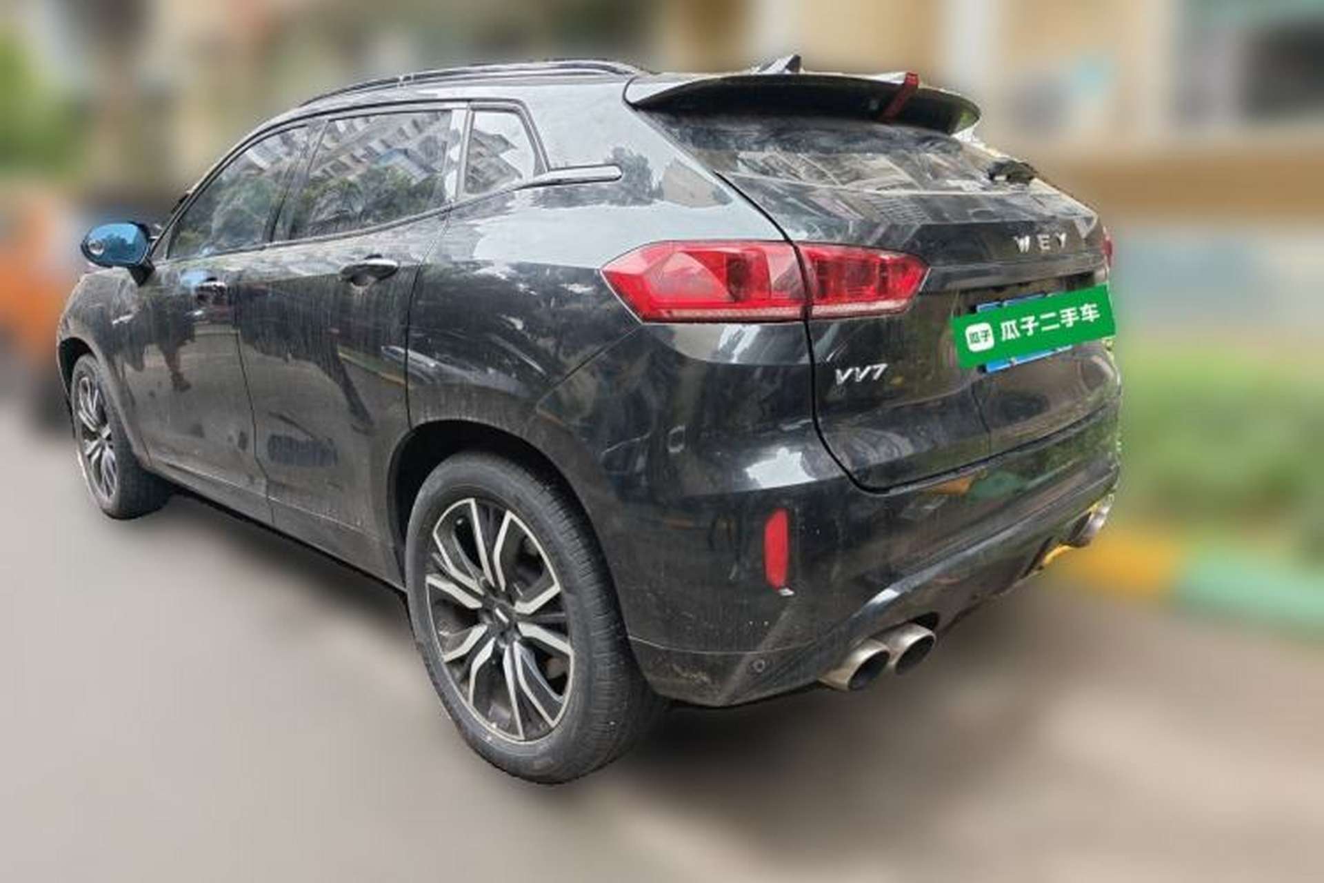 Used Wey VV7 2017 2.0T Ultra-Luxury Version Rear Left 45 Deg