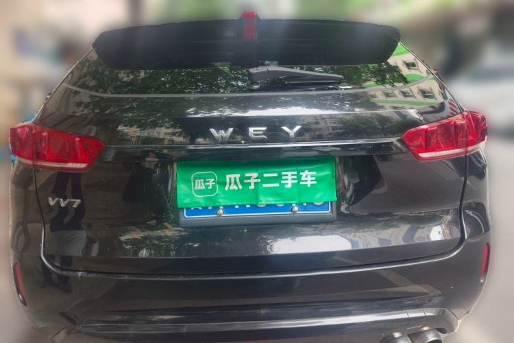 Used Wey VV7 2017 2.0T Flagship Model Rear