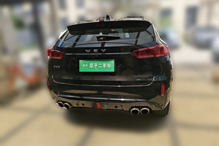 Used Wey VV7 2017 2.0T Flagship Model Rear