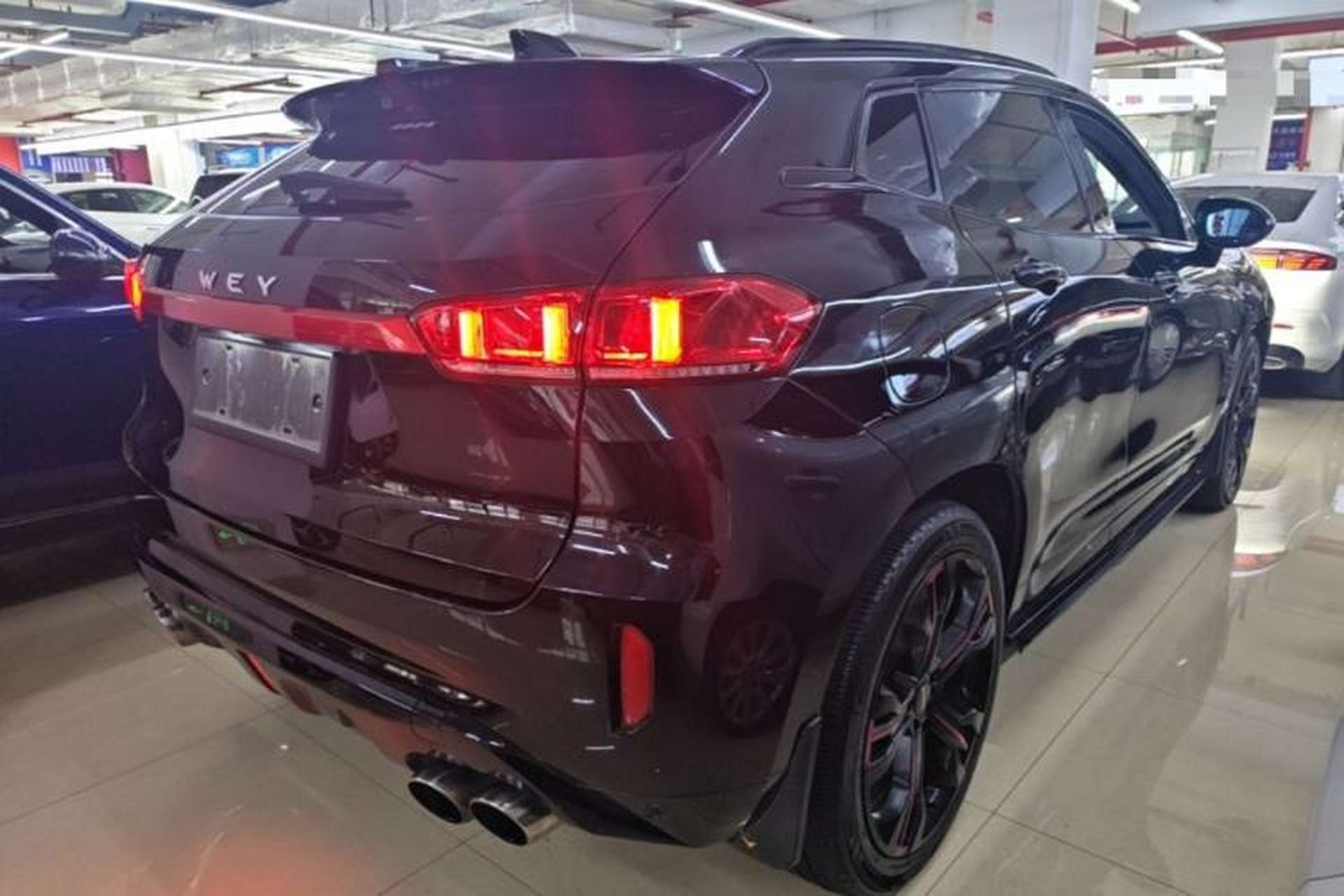 Used Wey VV7 2017 2.0T Flagship Model Rear Right 45 Deg