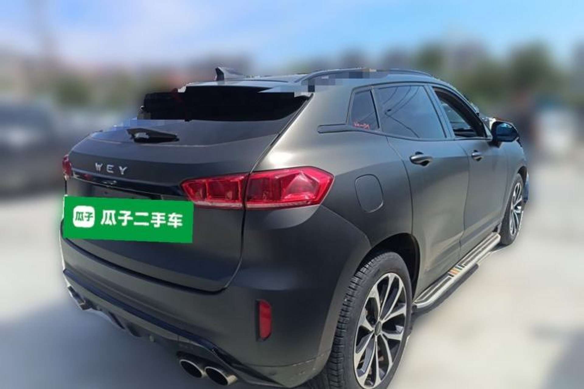 Used Wey VV7 2017 2.0T Luxury Model Rear Right 45 Deg