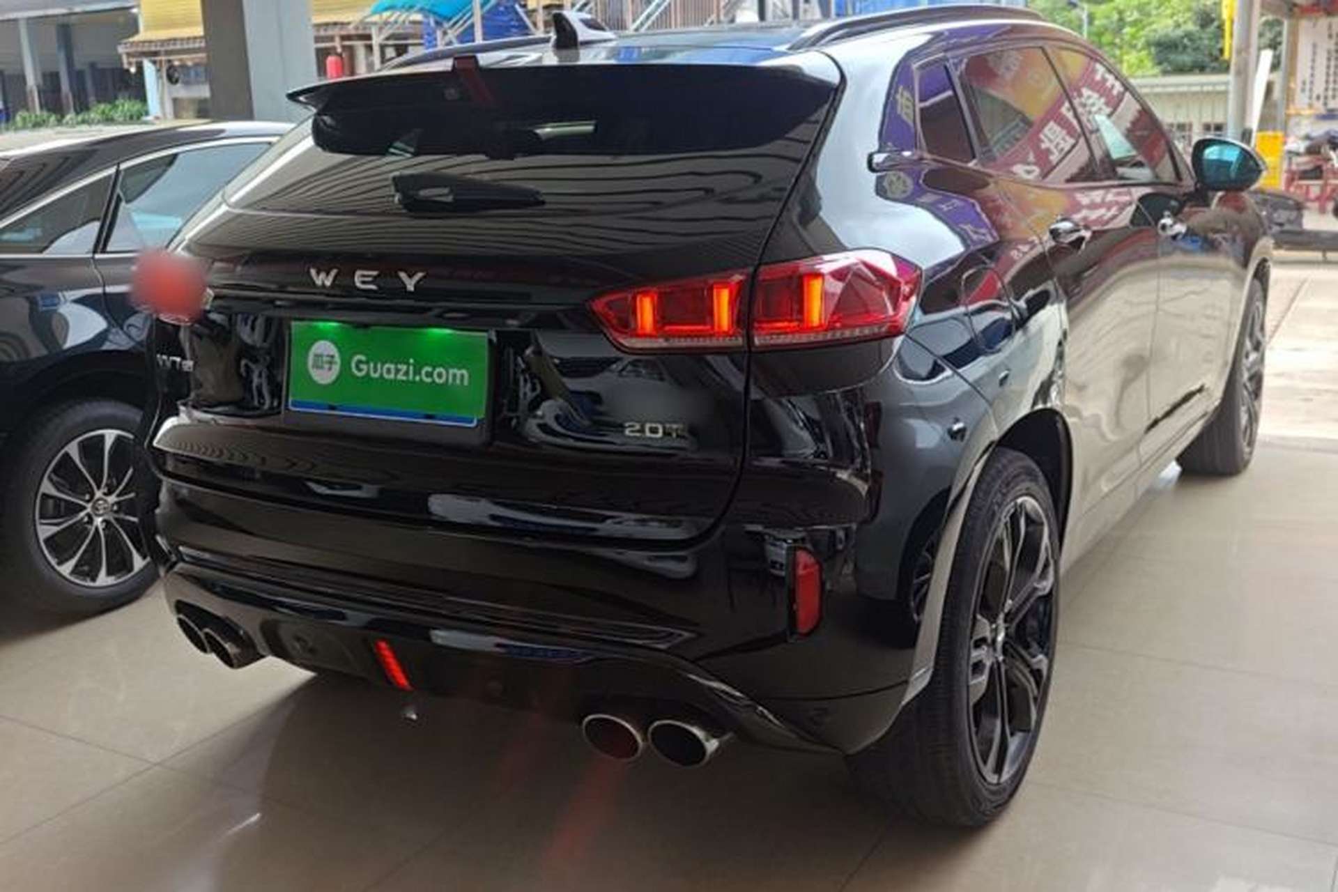 Used Wey VV7 2017 2.0T Flagship Model Rear Right 45 Deg