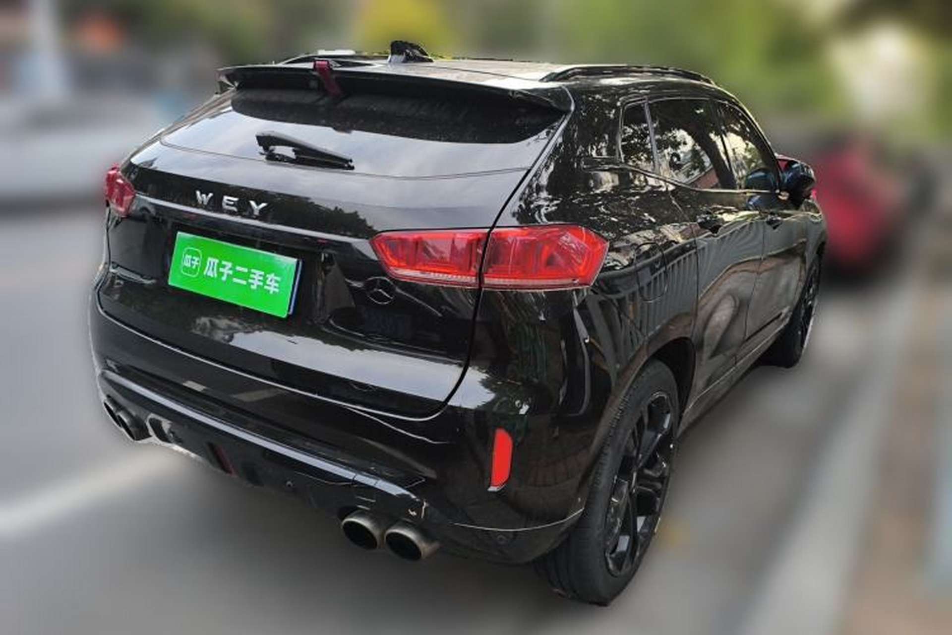 Used Wey VV7 2017 2.0T Flagship Model Rear Right 45 Deg