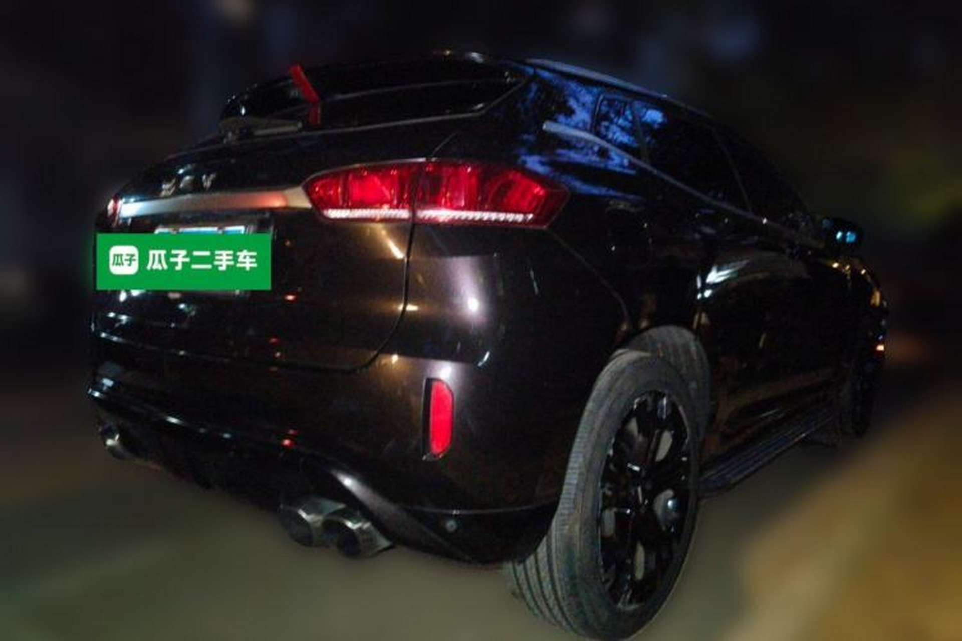 Used Wey VV7 2017 2.0T Flagship Model Rear Right 45 Deg