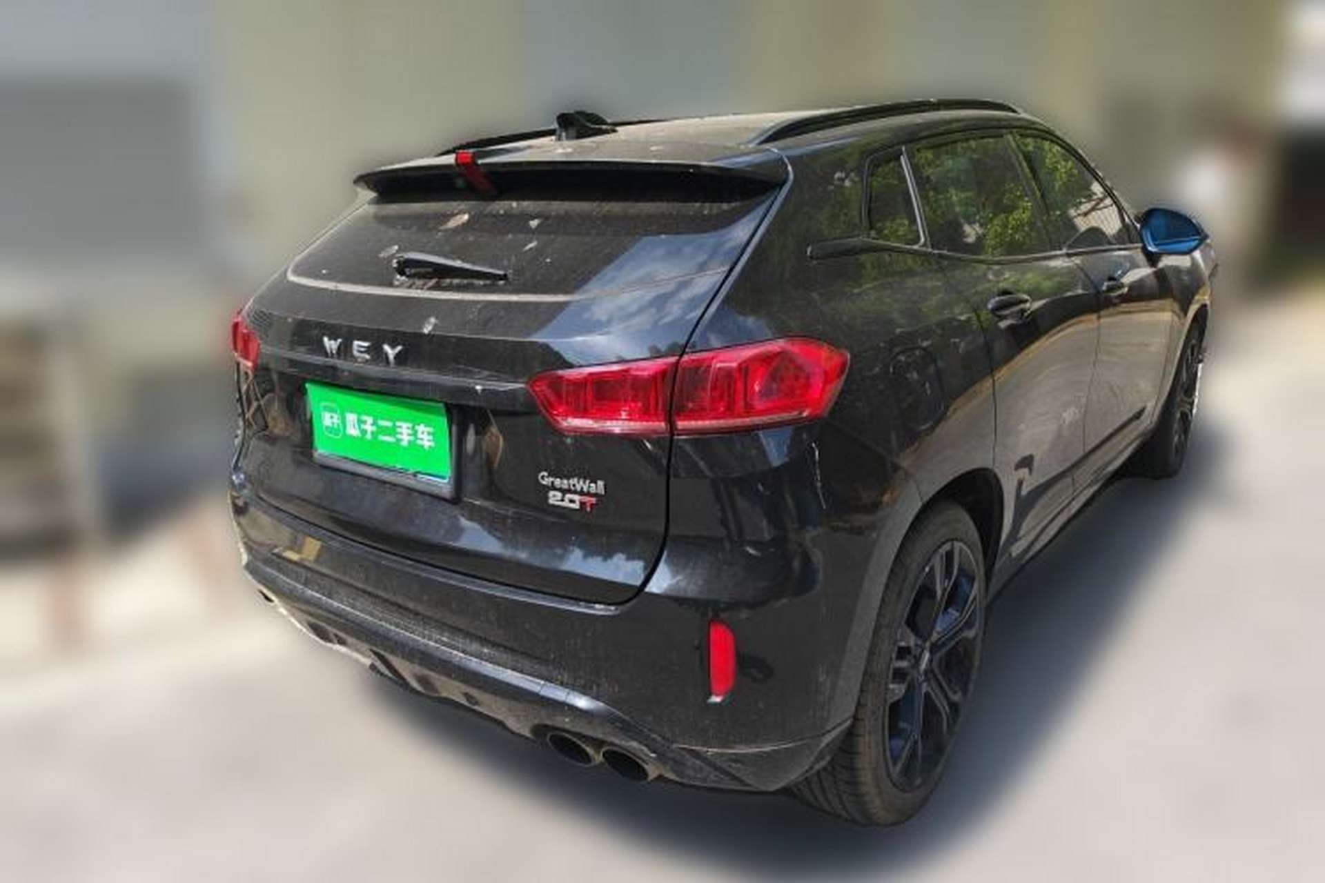 Used Wey VV7 2017 2.0T Flagship Model Rear Right 45 Deg