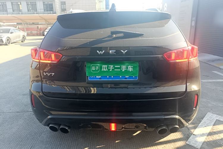 Used Wey VV7 2017 2.0T Flagship Model Rear