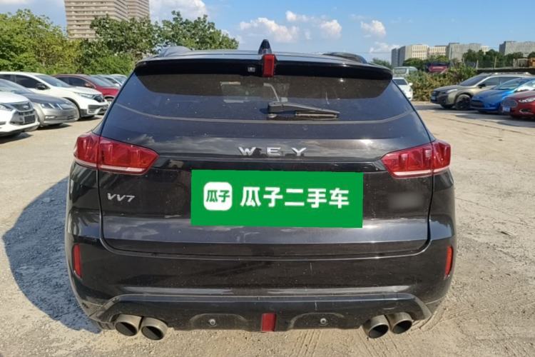 Used Wey VV7 2017 2.0T Flagship Model Rear