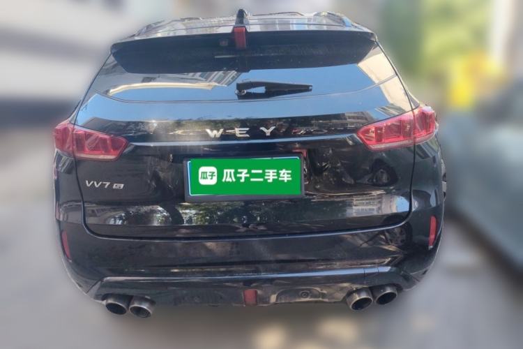 Used Wey VV7 2017 2.0T Flagship Model Rear