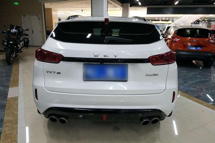 Used Wey VV7 2017 2.0T Ultra-Luxury Version Rear
