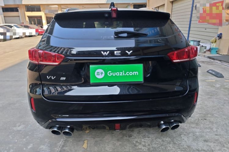 Used Wey VV7 2017 2.0T Flagship Model Rear
