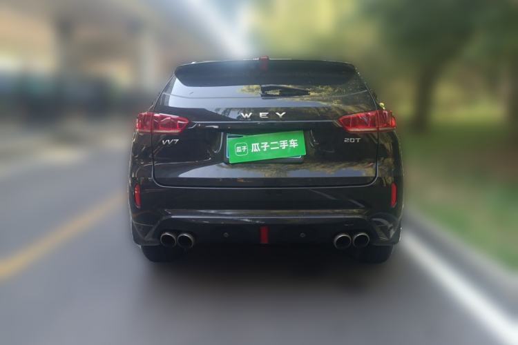 Used Wey VV7 2017 2.0T Flagship Model Rear