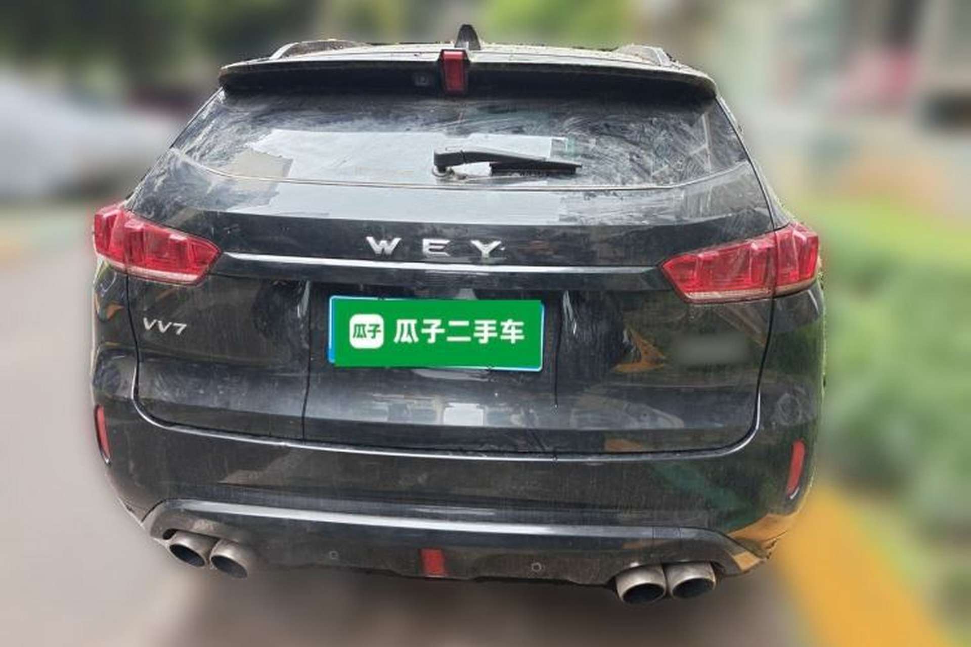 Used Wey VV7 2017 2.0T Ultra-Luxury Version Rear