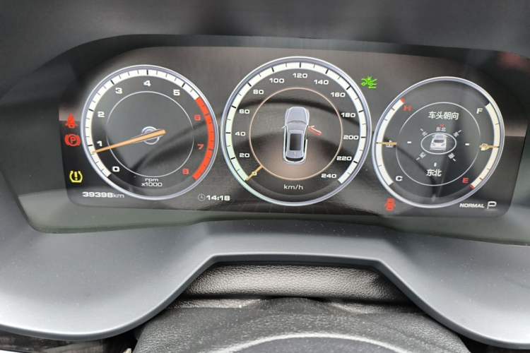 Used Wey VV7 2017 2.0T Flagship Model Instrument Cluster