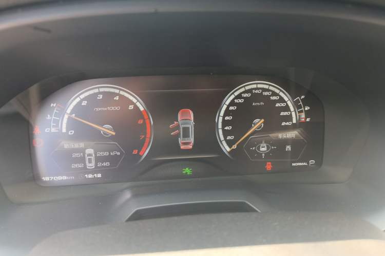 Used Wey VV7 2017 2.0T Luxury Model Instrument Cluster