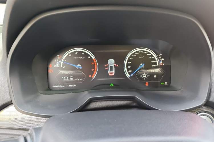 Used Wey VV7 2017 2.0T Ultra-Luxury Version Instrument Cluster