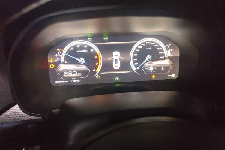 Used Wey VV7 2017 2.0T Ultra-Luxury Version Instrument Cluster