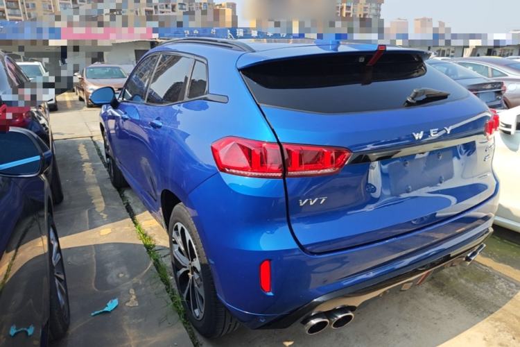 Used Wey VV7 2017 2.0T Ultra-Luxury Version Rear Left 45 Deg