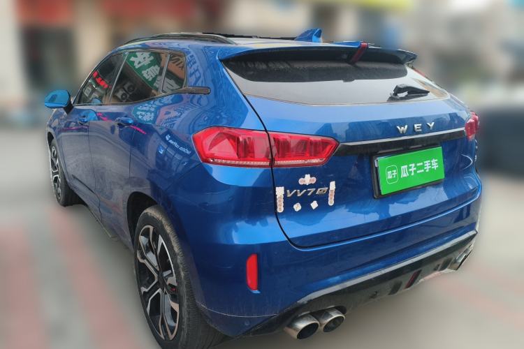 Used Wey VV7 2017 2.0T Flagship Model Rear Left 45 Deg