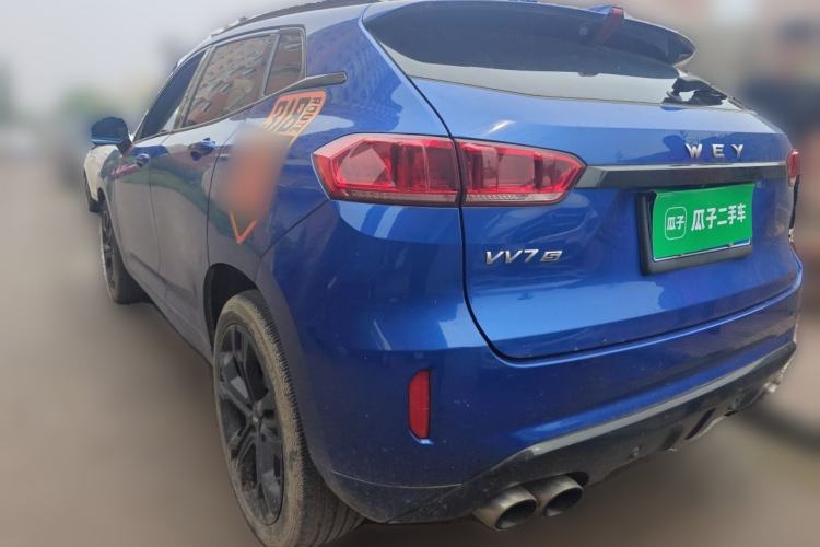 Used Wey VV7 2017 2.0T Flagship Model Rear Left 45 Deg