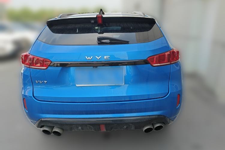 Used Wey VV7 2017 2.0T Flagship Model Rear