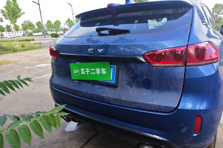 Used Wey VV7 2017 2.0T Ultra-Luxury Version Rear