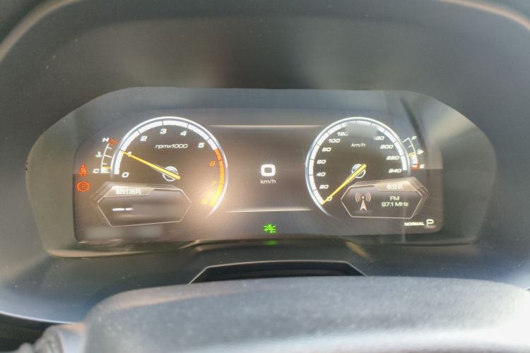 Used Wey VV7 2017 2.0T Flagship Model Instrument Cluster