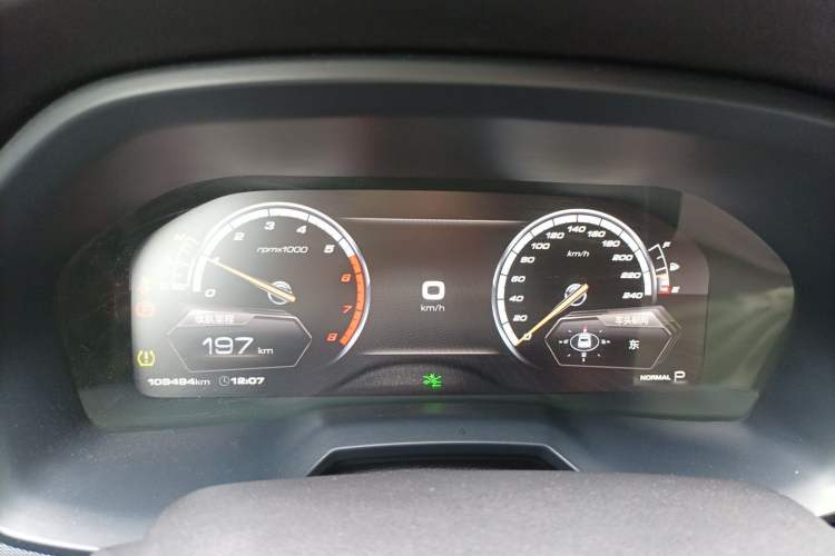 Used Wey VV7 2017 2.0T Flagship Model Instrument Cluster