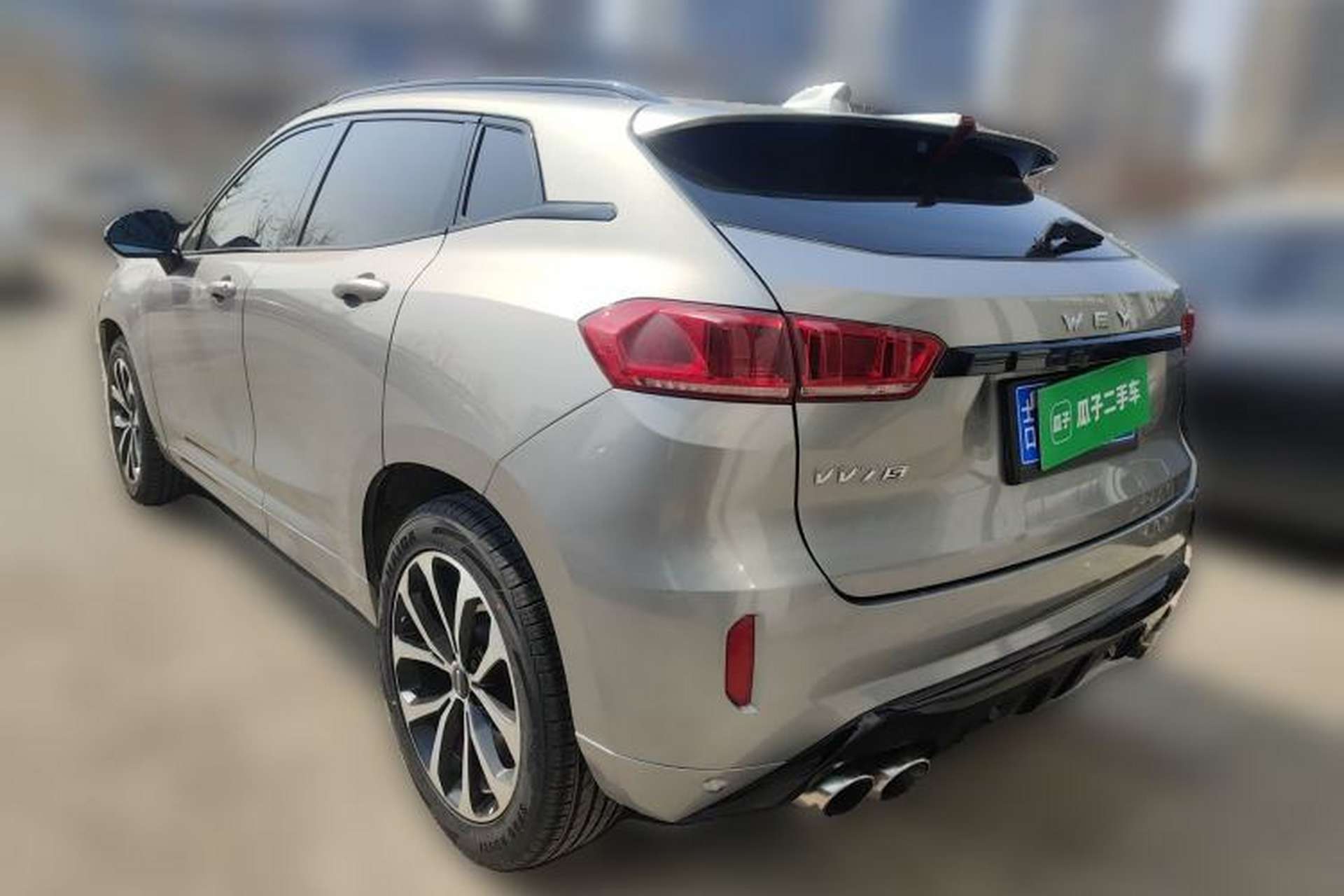Used Wey VV7 2017 2.0T Ultra-Luxury Version Rear Left 45 Deg
